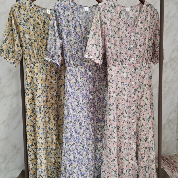 Long Floral Dress