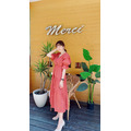 Puffy Sleeve Long Dress_1
