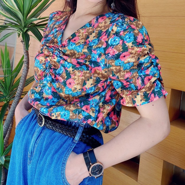 V Neck Blouse