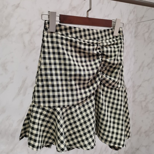 Plaid Mini Skirt