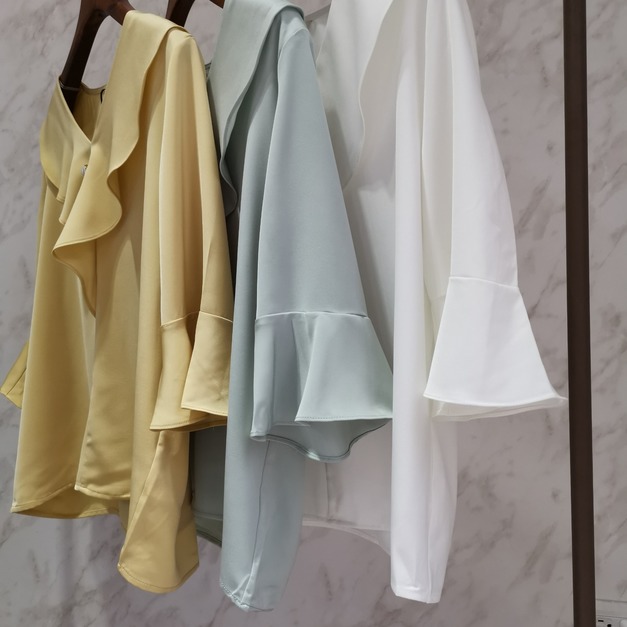 Satin 3/4 Blouse