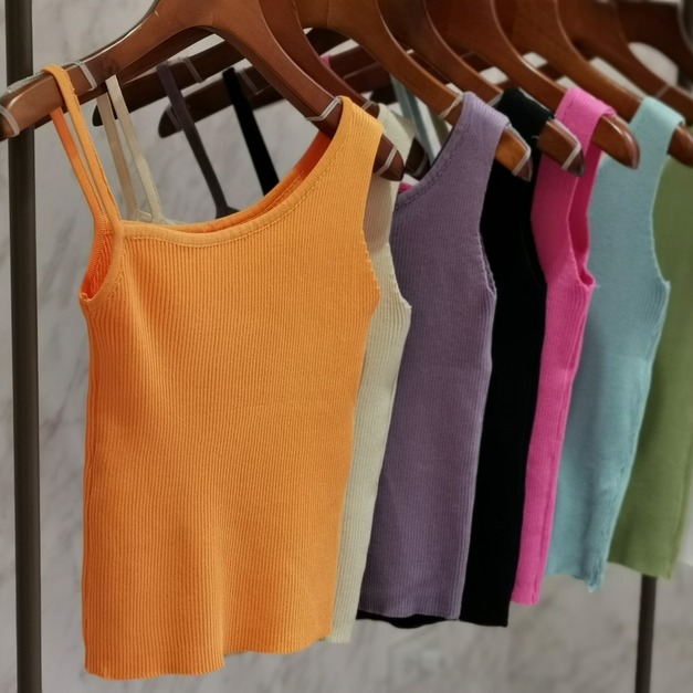 Knit Strapless Top