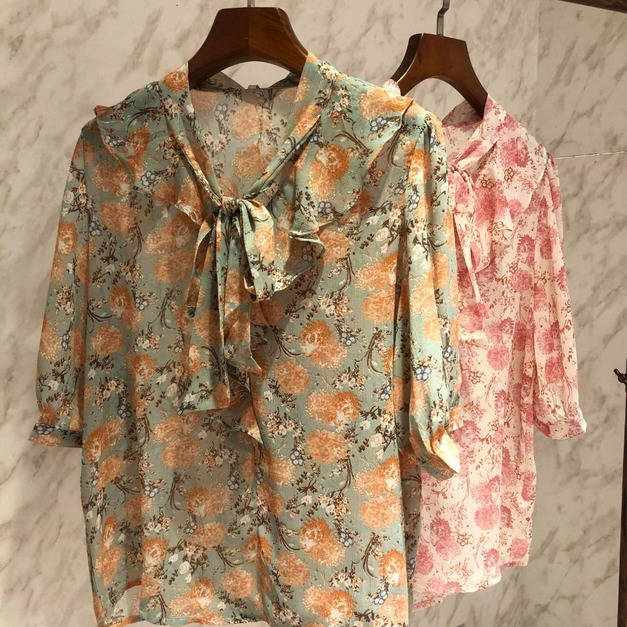 Tie Neck Blouse