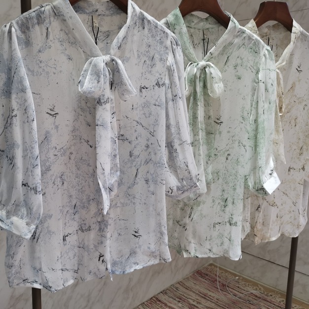 Tie Neck Blouse