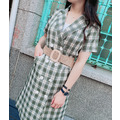 Plaid dress