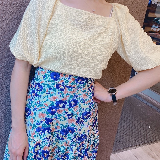 Garterized Blouse