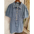 Denim short dress_2