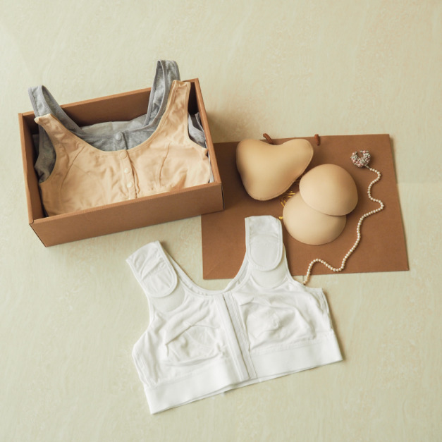 PR-02 術前/術後初期 精選暖心組合(壓力衣*1件+棉質內衣*2件+棉杯一對)