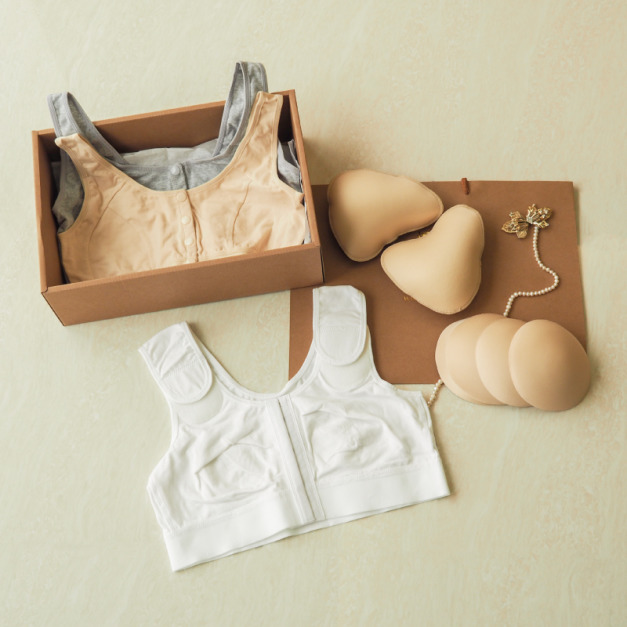 PR-03 術前/術後初期 精選貼心組合(壓力衣*1件+棉質內衣*2件+棉質義乳*1+棉杯*1對)