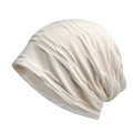 化療帽- 白色系_3