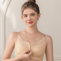 YC-026 浪漫蕾絲前拉鍊術後義乳內衣 (前拉鍊 / 加大尺寸 M-5XL)_2