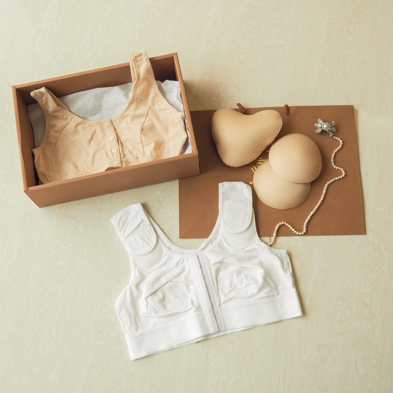 PR-01 術前/術後初期 精選安心組合(壓力衣*1件+棉質內衣*1件+棉質義乳*1+棉杯一對)