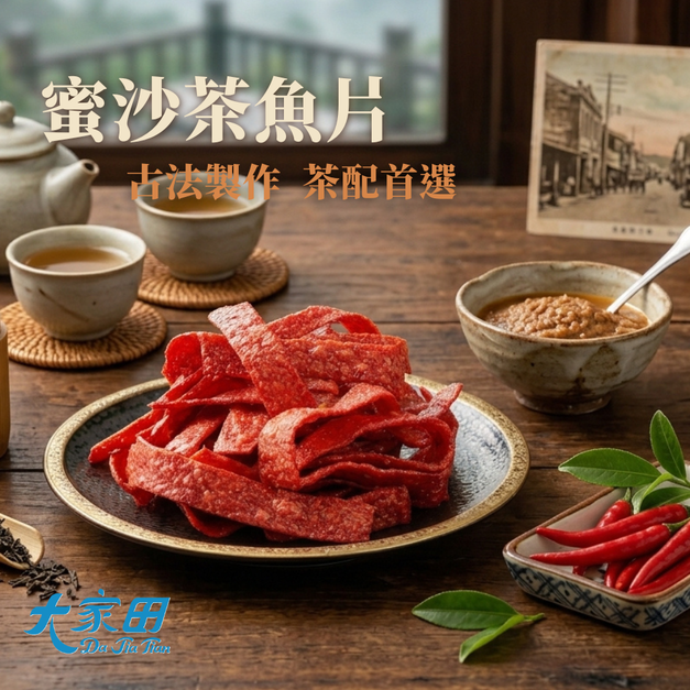 【大家田】蜜沙茶魚片