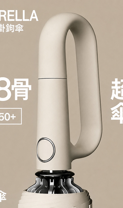 掛掛涼傘 PRO｜顏值神器．秒開秒收