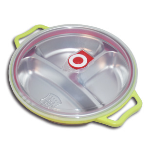 Linox 廚之坊 304不鏽鋼 211減脂餐盤 分格分隔密封防漏快餐盤 兒童便當盒 食物保鮮盒  野餐盒