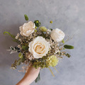 不凋花&鮮花｜捧花、胸花婚禮系列_14