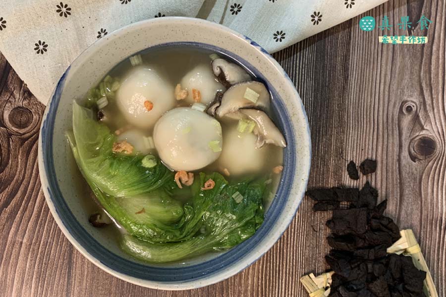 【鹹湯圓】加鵝油，香氣秒升級，冬至節氣到，慶團圓！