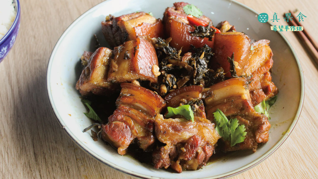 【梅干菜燉肉】梅干扣肉太費工？！梅干菜燉肉簡單又下飯！