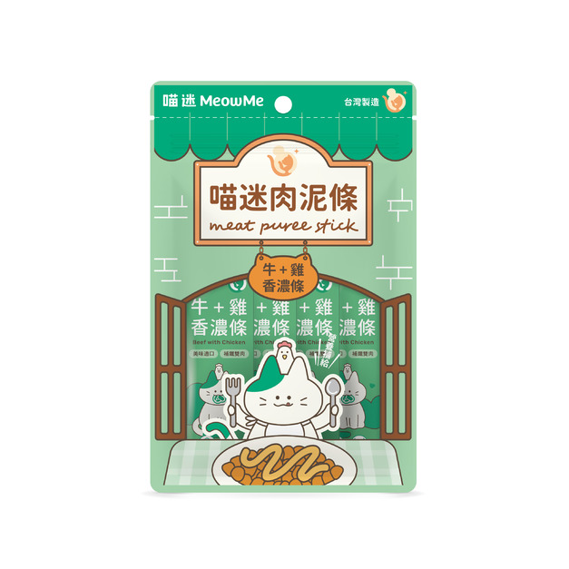 喵迷肉泥-牛雞香濃條 6 入