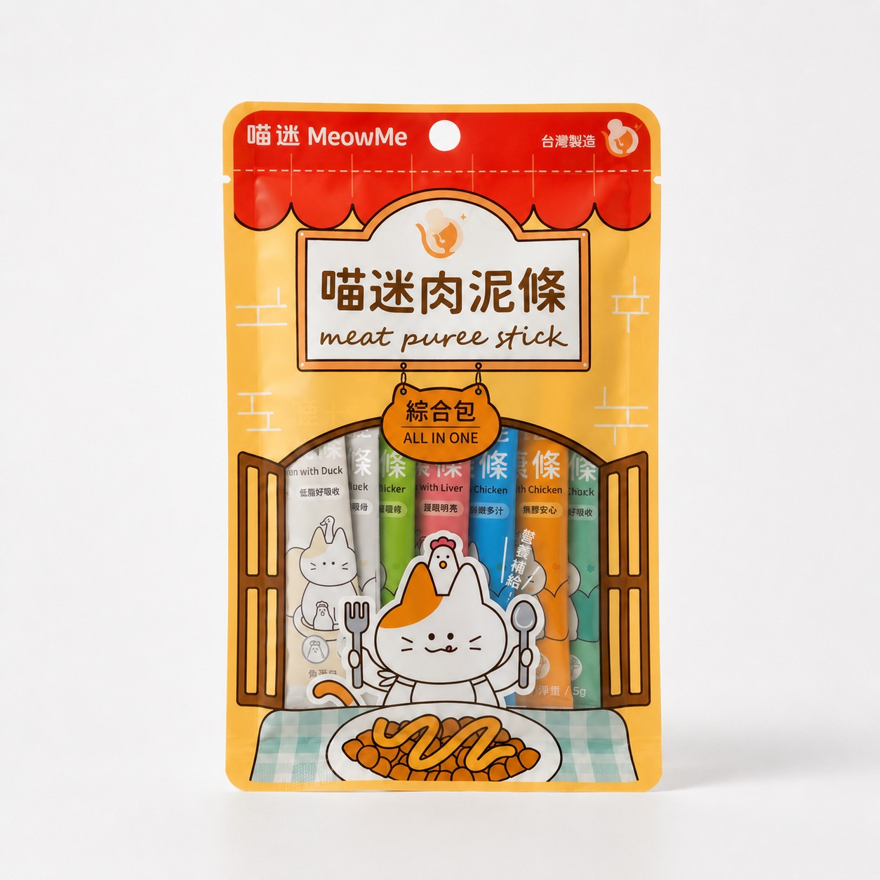 喵迷肉泥-奢華饗宴包