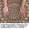 藺草瑜珈墊Mandala 春泥褐_5