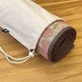 【年末送禮推薦】藺草瑜珈墊專用印花布袋_2