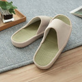【年末送禮推薦】藺草露趾清爽室內拖鞋_7