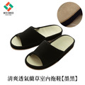 【年末送禮推薦】藺草露趾清爽室內拖鞋_16