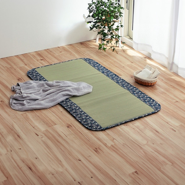 藺草睡墊青空小鳥 嬰幼兒款 70x120cm