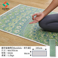 藺草瑜珈墊Mandala 重生綠_16