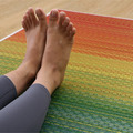 藺草瑜珈墊Chakra 彩虹脈輪_5