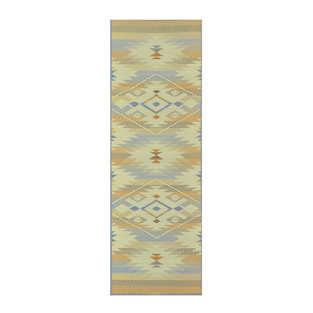 藺草瑜珈墊Proud 大地圖騰綠