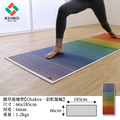 藺草瑜珈墊Chakra 彩虹脈輪_13