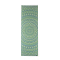 藺草瑜珈墊Mandala 重生綠