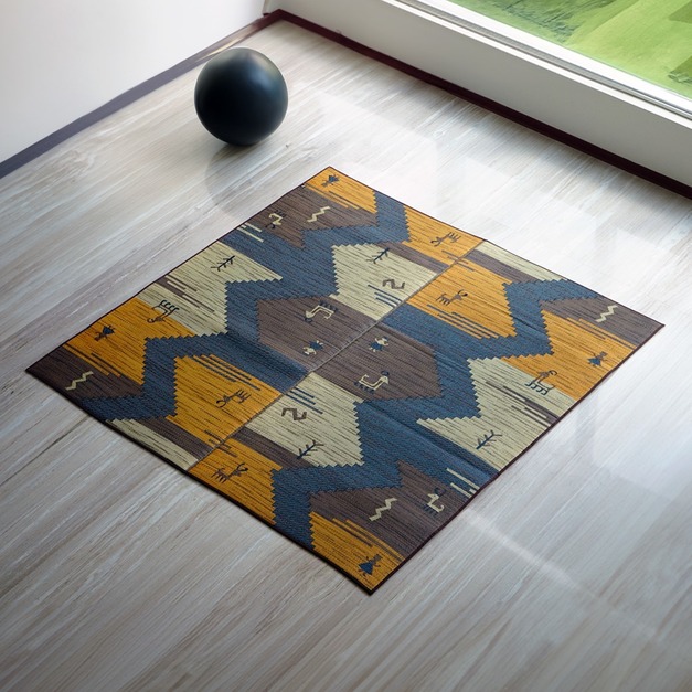 藺草地毯F Darwin 191x191cm