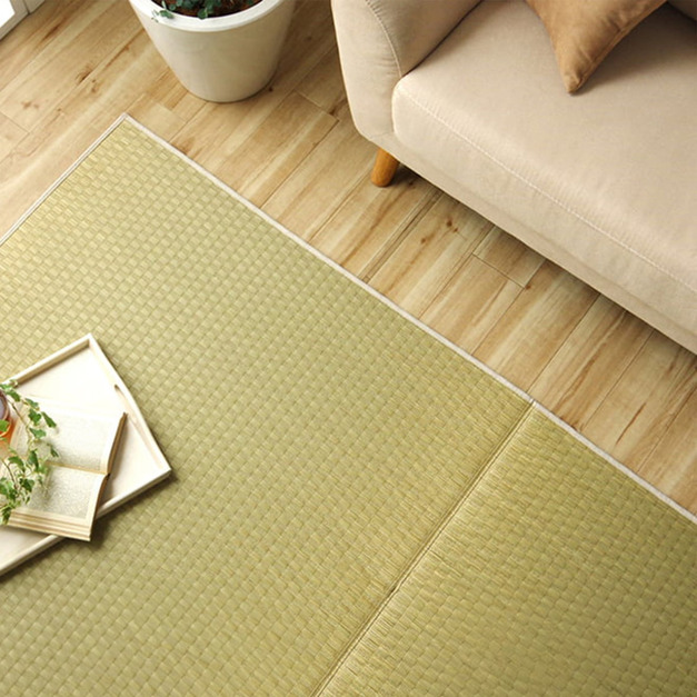 藺草地毯DX初心本色 191x191cm