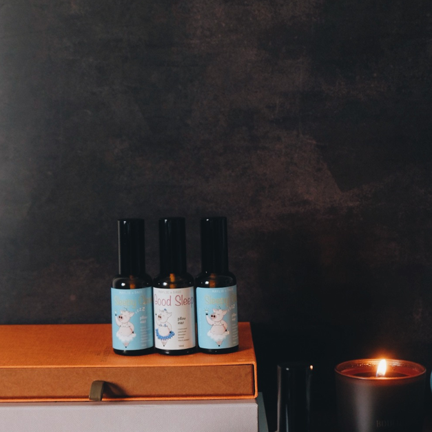 have a good night and good sleep  晚安枕頭噴霧組合