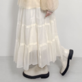 日系飄飄蛋糕裙 (兩色)