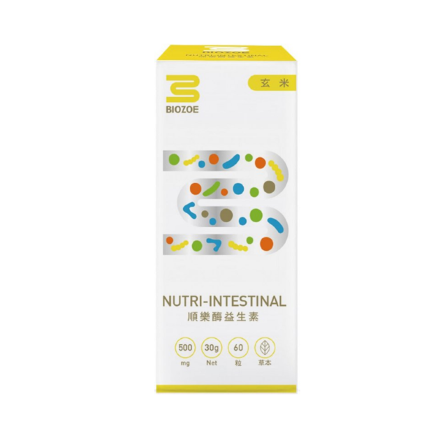 【順樂酶益生素-硬膠囊】玄米萃取物+蛹蟲草+刺五加+魚腥草
