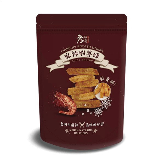 老四川 麻辣蝦薯條/豚骨蝦薯條