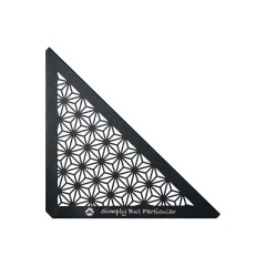 摺疊網桌 黑麻葉紋鋁合金三角板-【T-2306C】