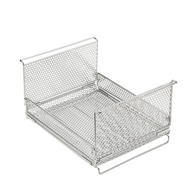 不銹鋼六角紋(半門)平面網收納籃 -【CK-23SF】