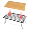 摺疊網桌 竹木桌板-【T-2301】_1