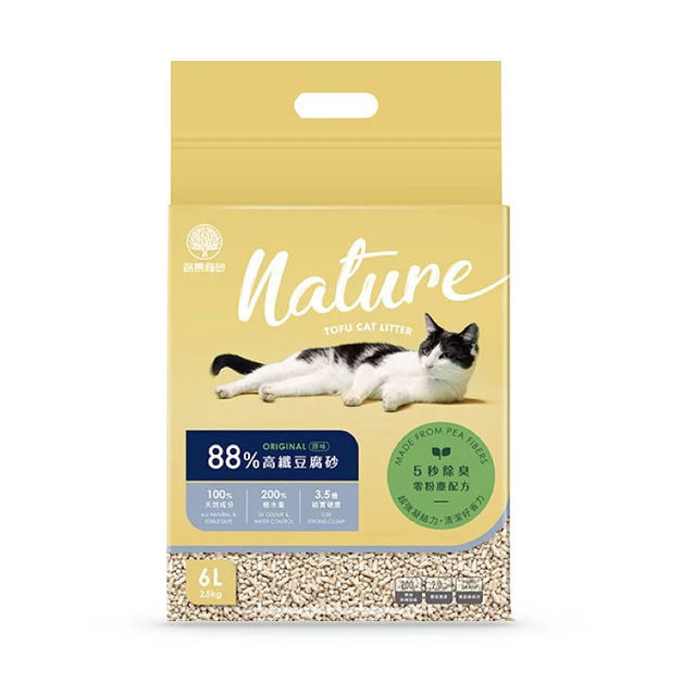 路易貓砂｜88%高纖豆腐砂 | 清新原味【豆腐砂/豆腐砂推薦/豆腐貓砂】