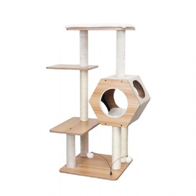 美國Petpals 赫本典雅北歐風-5層跳台