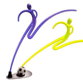 Football 造形衣架 - 藍+黃