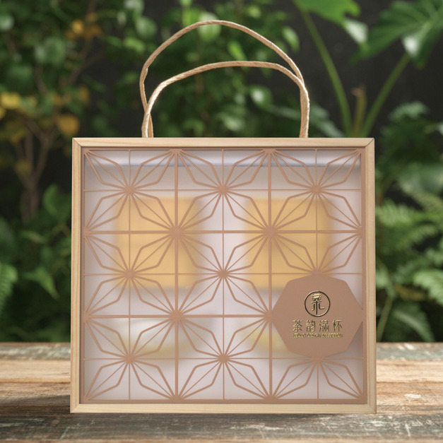 茶韵滿杯 (特選金萱+特選烏龍+黃色結晶釉對杯)