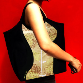 Pick your cup 窈窕曲線包 - 復古旗袍款 - 金/銀