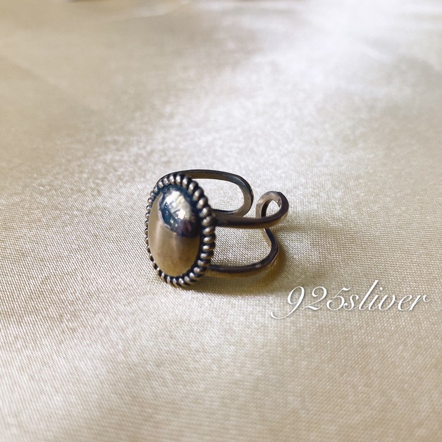 925純銀戒指『古典茶室』