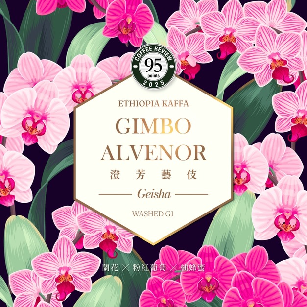 衣索比亞 卡法 G1｜澄芳藝伎,Coffee Reivew 95｜水洗